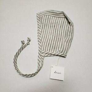NEW Harbor Stripe Briar Handmade Bonnet 2-4Y